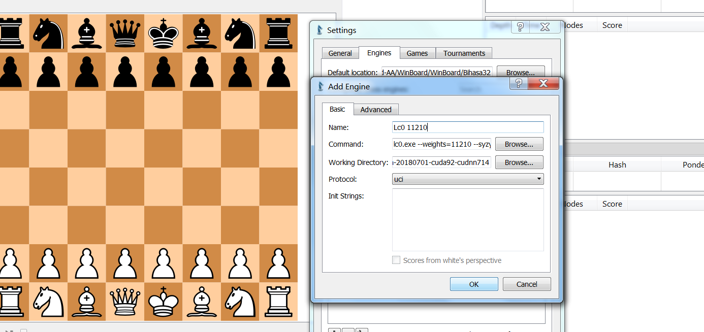 Stockfish and Lc0, test at different number of nodes –